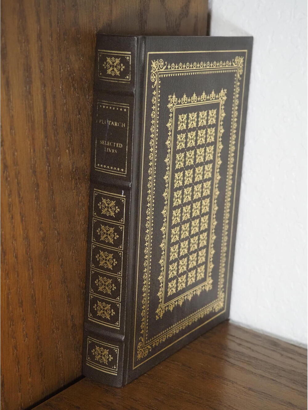 Franklin Library Selected Lives by Plutarch – Brown Leather Collector’s Edition
